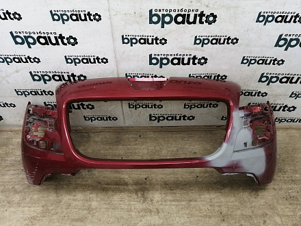 AA027880; Бампер передний; без паркт.; под омыват. (9684345077) для Peugeot 3008 I (2009-2013)/БУ; Оригинал; Р2, Удовлетворительное; 