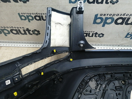 AA046014; Бампер задний; под паркт. (J8A2-17A958-AB) для Land Rover Range Rover Velar L560 (2017 - 2023)/БУ; Оригинал; Р1, Мелкий дефект; 