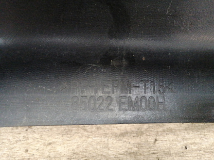 AA036244; Бампер задний; под паркт. (85022-EM00H) для Nissan Tiida/БУ; Оригинал; Р1, Мелкий дефект; 