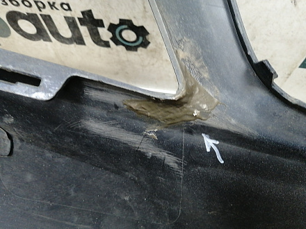 BA000077; Бампер передний, AMG; под паркт.; под омыват. (A2048807847) для Mercedes-Benz C-klasse III рест. (W204) (2011-2015)/БУ; Оригинал; Р2, Удовлетворительное; 