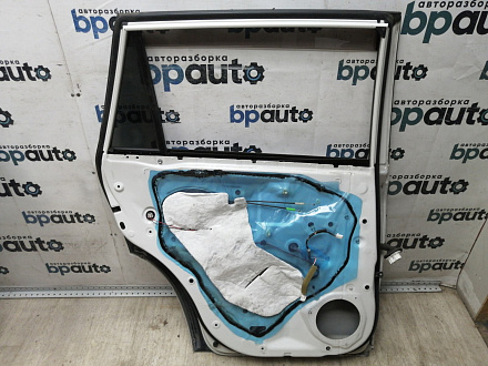 AA045291; Дверь задняя левая, под расширитель, Long (67004-42110) для Toyota Rav4/БУ; Оригинал; Р0, Хорошее; (070) Белый перламутр 3х. сл.