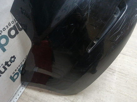 AA046257; Бампер задний; без паркт. (BS71-F17906-A) для Ford Mondeo Sedan IV рест. (2010- 2014)/БУ; Оригинал; Р1, Мелкий дефект; 