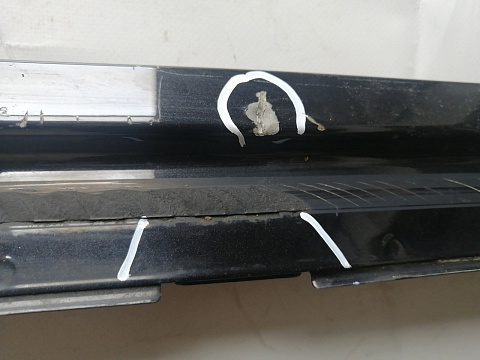 Фотография детали AA045484; Дверь сдвижная правая (7H0843108) для Volkswagen/БУ; Оригинал; Р2, Удовлетворительное; . Фото номер 2