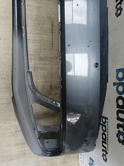 AA044499; Бампер передний; под паркт.; под омыват. (5С6807221B) для Volkswagen Jetta VI (2010- 2014)/БУ; Оригинал; Р1, Мелкий дефект; 
