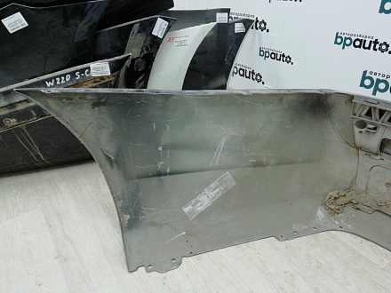 AA001832; Бампер задний; под паркт. (A2218800140) для Mercedes-Benz S-klasse V (W221) (2005-2009)/БУ; Оригинал; Р1, Мелкий дефект; 
