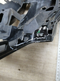 BA000173; Бампер передний, S-line; под паркт.; под омыват. (4G0 807 437 AB) для Audi A6 IV (C7) рест. Sedan (2014-2018)/БУ; Оригинал; Р2, Удовлетворительное; 