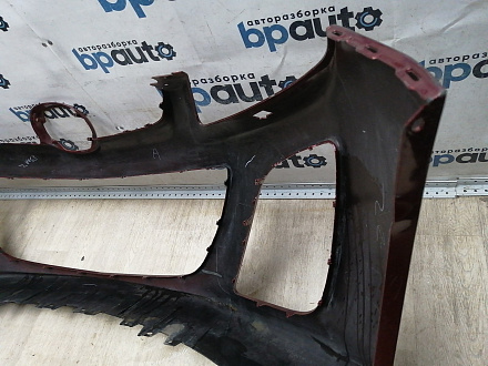 AA045764; Бампер передний; без паркт.; под омыват. (EH44-50031) для Mazda CX-7 I рест. (2009-2012)/БУ; Оригинал; Р1, Мелкий дефект; 