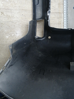 AA045786; Бампер задний; под паркт. (52159-60500) для Toyota Land Cruiser Prado/БУ; Оригинал; Р1, Мелкий дефект; 