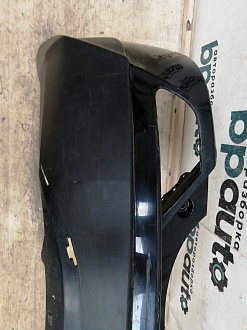 AA038190; Бампер задний; без паркт. (52159-0R150) для Toyota Rav4 40 рест. (2015 — 2019)/БУ; Оригинал; Р1, Мелкий дефект; 