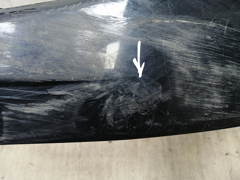 Фотография детали AA044508; Бампер передний; без паркт.; под омыват. (GDK4-50031) для Mazda 6 GH/БУ; Оригинал; Р2, Удовлетворительное; . Фото номер 6