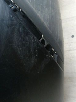 AA046014; Бампер задний; под паркт. (J8A2-17A958-AB) для Land Rover Range Rover Velar L560 (2017 - 2023)/БУ; Оригинал; Р1, Мелкий дефект; 