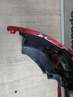 AA045833; Бампер передний; без паркт.; без омыват. (6400J025ZZ) для Mitsubishi ASX I рест.2 (2016- 2019)/БУ; Оригинал; Р1, Мелкий дефект; 