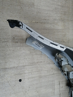 BA000246; Бампер передний; без паркт.; под омыват. (5M0807221N) для Volkswagen Golf Plus II (2009-2014)/БУ; Оригинал; Р2, Удовлетворительное; 