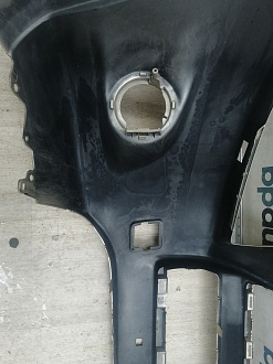 AA045780; Бампер передний; без паркт.; под омыват. (52119-42730) для Toyota Rav4 30 рест. V 2.4 (2009 - 2010)/БУ; Оригинал; Р1, Мелкий дефект; 