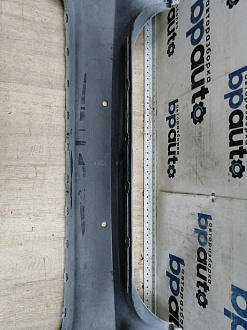 AA046121; Бампер задний; под паркт. (86611-4Y000) для Kia Rio III Sedan (2011- 2015)/БУ; Оригинал; Р1, Мелкий дефект; 