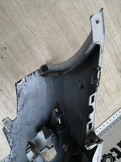 AA045625; Бампер передний; под паркт.; под омыват. (4G0 807 437) для Audi A6 C7/БУ; Оригинал; Р1, Мелкий дефект; 