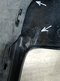 AA044439; Бампер передний; без паркт.; без омыват. (86511-2P500) для Kia Sorento II рест. (2012- 2020)/БУ; Оригинал; Р2, Удовлетворительное; 