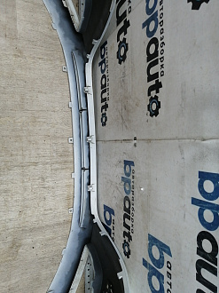 BA000156; Бампер передний; без паркт.; под омыват. (8P0 807 437 H) для Audi A3 8P/БУ; Оригинал; Р1, Мелкий дефект; 