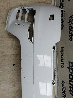 AA045877; Бампер передний; под паркт.; под омыват. (J8A2-17F003-GAW) для Land Rover Range Rover Velar L560 (2017 - 2023)/БУ; Оригинал; Р1, Мелкий дефект; 