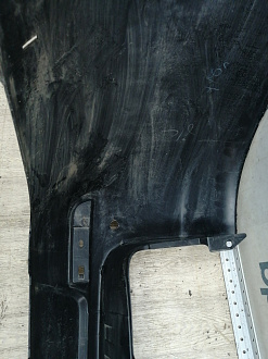 AA044516; Бампер задний, Long; под паркт. (52159-42130) для Toyota Rav4 30 рест. V 2.4 (2009 - 2010)/БУ; Оригинал; Р1, Мелкий дефект; 