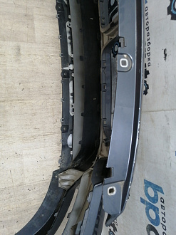 AA046506; Бампер передний; без паркт.; без омыват. (51117303750) для BMW Х1 I (E84) рест. (2012-2015)/БУ; Оригинал; Р1, Мелкий дефект; 