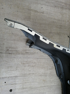 AA046227; Бампер задний; без паркт. (1T0807417K) для Volkswagen Touran II (2010-2015)/БУ; Оригинал; Р2, Удовлетворительное; 