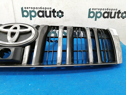 Решетка радиатора Тойота Land Cruiser Prado 150 2010 — 2013, б/у, фото 5
