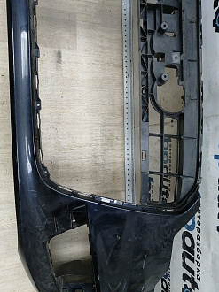 BA000162; Бампер передний; под паркт.; под омыват. (4G0 807 437) для Audi A6 C7/БУ; Оригинал; Р1, Мелкий дефект; 
