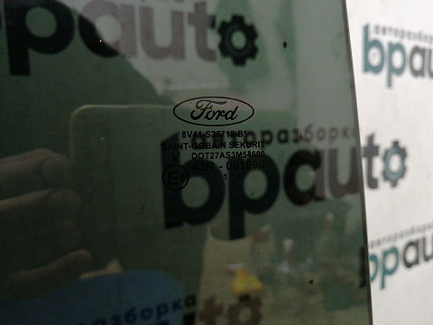 Фотография детали AA026043; Стекло двери заднее правое (1497992) для Ford Kuga I (2008-2012)/БУ; Оригинал; Р1, Мелкий дефект; . Фото номер 5