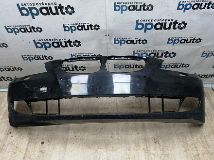 AA045564; Бампер передний; под паркт.; под омыват. (51117178068) для BMW 5 серия Е60 Е61/БУ; Оригинал; Р1, Мелкий дефект; 