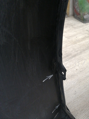 Фотография детали BA000276; Бампер передний; без паркт.; без омыват. (8889730585) для Geely Emgrand II (2021 — н.в.)/БУ; Оригинал; Р1, Мелкий дефект; . Фото номер 12