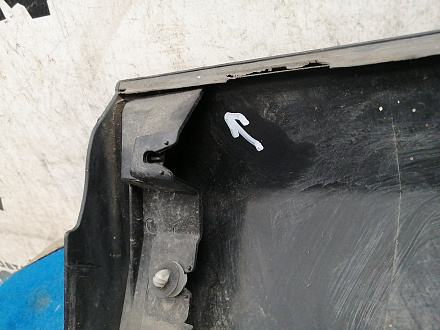 AA035337; Накладка на дверь задняя правая, нижняя (75077-42020) для Toyota Rav4 40 рест. (2015 — 2019)/БУ; Оригинал; Р1, Мелкий дефект; 
