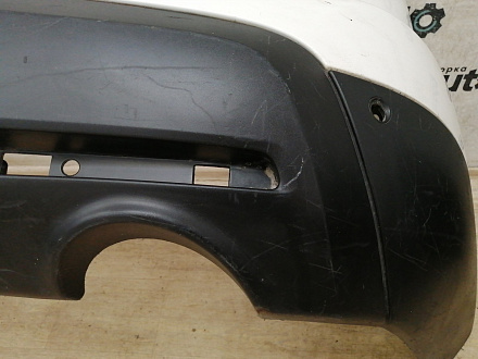 AA036651; Бампер задний; под паркт. (BB53-17D781-AHW) для Ford Explorer V (2011-2015)/БУ; Оригинал; Р1, Мелкий дефект; 