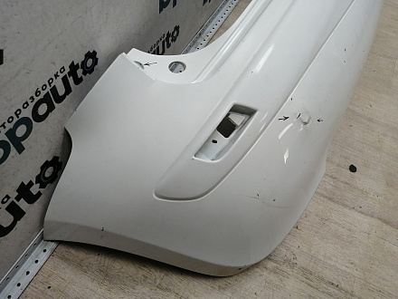 AA046079; Бампер задний; без паркт. (85022 9U040) для Nissan Note/БУ; Оригинал; Р1, Мелкий дефект; 