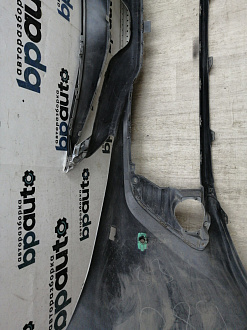 BA000119; Бампер передний; под паркт.; под омыват. (52119-06E50) для Toyota Camry 70 (2017 — 2021)/БУ; Оригинал; Р1, Мелкий дефект; 