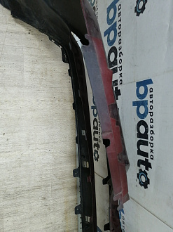 AA044795; Бампер передний; без паркт.; под омыват. (52119-0R180) для Toyota Rav4 40 рест. (2015 — 2019)/БУ; Оригинал; Р1, Мелкий дефект; 