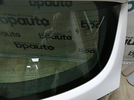 AA045283; Крышка багажника (BBY1-6202X) для Mazda 3 BL/БУ; Оригинал; Р0, Хорошее; (34K) Белый перламутр