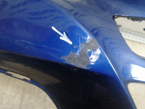 Фотография детали AA045461; Бампер передний; под паркт.; без омыват. (A2058850125) для Mercedes-Benz C-klasse IV (W205) (2014-2018)/БУ; Оригинал; Р1, Мелкий дефект; . Фото номер 6