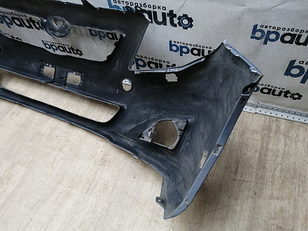 AA045325; Бампер передний; без паркт.; под омыват. (52119-12A60) для Toyota Corolla 150 (2006-2009)/БУ; Оригинал; Р1, Мелкий дефект; 