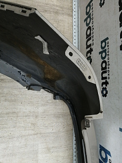 AA046114; Бампер задний; без паркт. (86611-4Y000) для Kia Rio III Sedan (2011- 2015)/БУ; Оригинал; Р1, Мелкий дефект; 