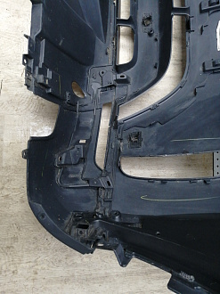 AA045866; Бампер передний; под паркт.; под омыват. (HY32-17F003-AAW) для Land Rover Discovery V L462 (2017 - 2020)/БУ; Оригинал; Р1, Мелкий дефект; 