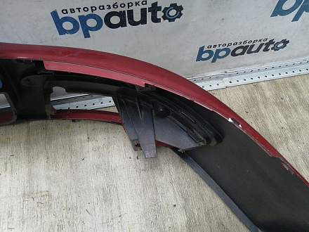 AA044506; Бампер передний; без паркт.; под омыват. (1K0807221D) для Volkswagen Jetta V (2005- 2010)/БУ; Оригинал; Р1, Мелкий дефект; 