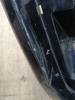 AA043130; Бампер передний; под паркт.; под омыват. (4G8 807 437) для Audi A7 I Sportback (2010-2014)/БУ; Оригинал; Р1, Мелкий дефект; 