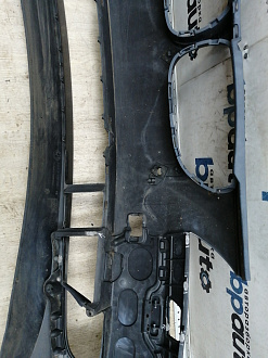 AA045302; Бампер передний; под паркт.; под омыват. (51117178068) для BMW 5 серия Е60 Е61/БУ; Оригинал; Р1, Мелкий дефект; 