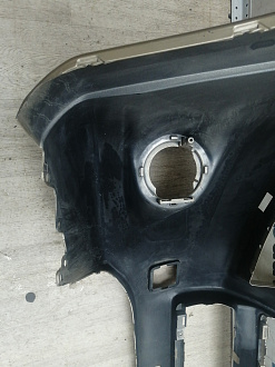 AA045780; Бампер передний; без паркт.; под омыват. (52119-42730) для Toyota Rav4 30 рест. V 2.4 (2009 - 2010)/БУ; Оригинал; Р1, Мелкий дефект; 