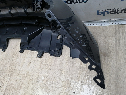 AA045866; Бампер передний; под паркт.; под омыват. (HY32-17F003-AAW) для Land Rover Discovery V L462 (2017 - 2020)/БУ; Оригинал; Р1, Мелкий дефект; 