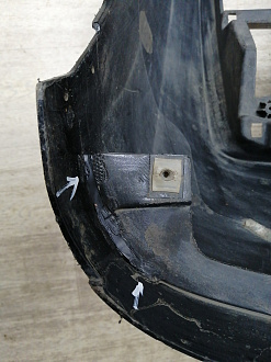 BA000171; Бампер передний, S-line; под паркт.; под омыват. (8T0 807 437 D) для Audi A5/БУ; Оригинал; Р1, Мелкий дефект; 