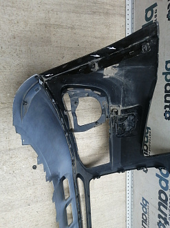 AA045796; Бампер передний; под паркт.; под омыват. (8R0 807 437 AH) для Audi Q5 I рест. (2012-2017)/БУ; Оригинал; Р1, Мелкий дефект; 