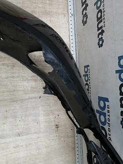 AA044884; Бампер передний; без паркт.; под омыват. (52119-0R280) для Toyota Rav4 50 (2019 -2025)/БУ; Оригинал; Р1, Мелкий дефект; 