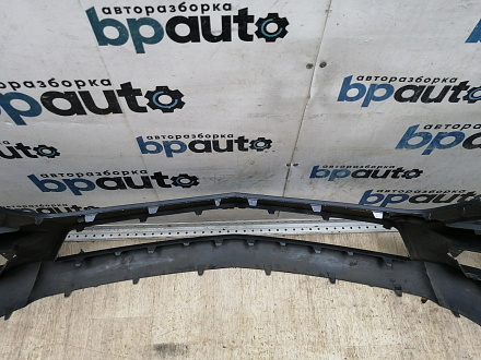 AA045428; Бампер передний, AMG; под паркт.; под омыват. (A2048807847) для Mercedes-Benz C-klasse III рест. (W204) (2011-2015)/БУ; Оригинал; Р1, Мелкий дефект; 